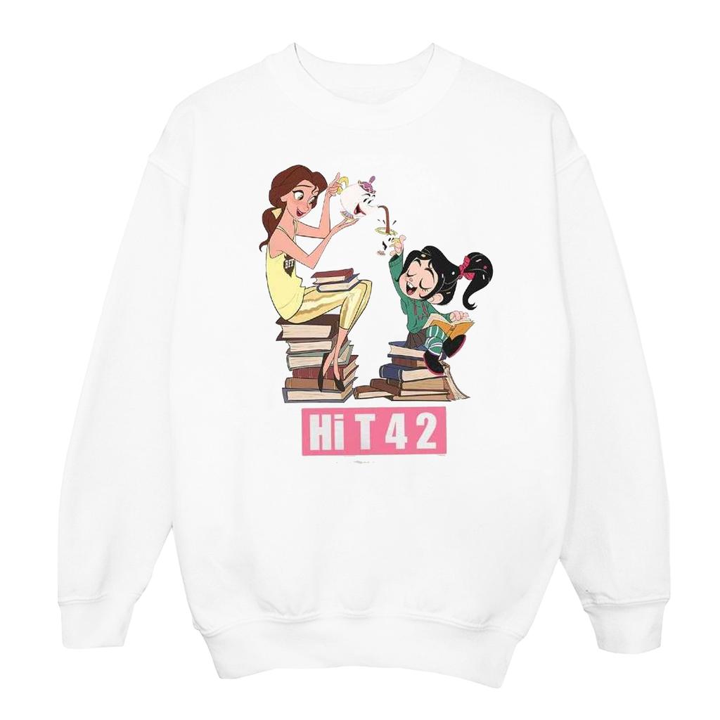 Disney Girls Wreck It Ralph Belle And Vanellope Sweatshirt