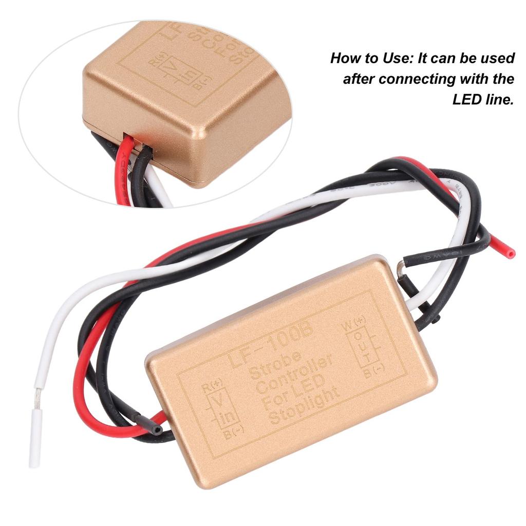 LED Flasher Relay, Turn Signal Flasher LED Turn Signal Flash Strobe Controller Control Module