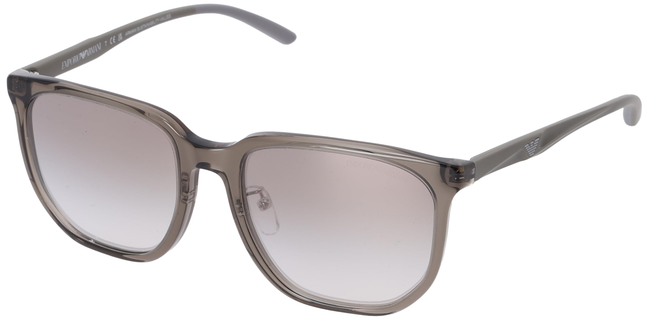

Солнцезащитные очки Emporio Armani EA4215D Блестящий прозрачный серый 56