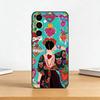 Fashion FridaS-S K-Kahlo Phone Case For Samsung Galaxy A73,A72,A71,A70,A53,A52,A51,Others Soft Black Cover