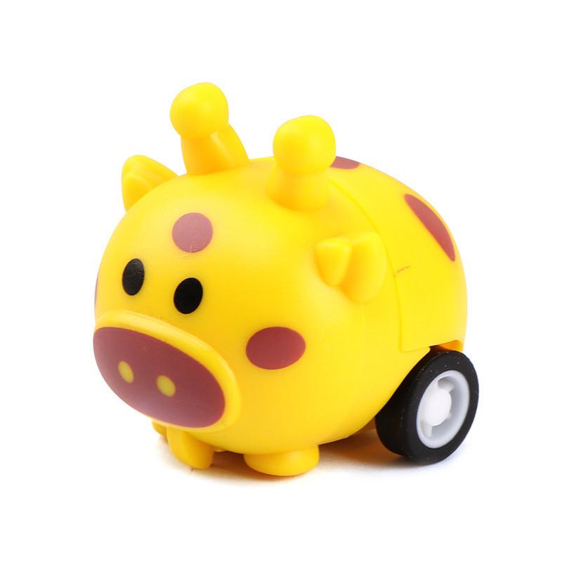 Cartoon Animal Bunny Toy Car Plastic Vehicle For Children Hand And Skills Brain