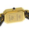 Chanel Premiere M Watches H0001 blackDial Plated Gold/leather Quartz Analog Display Women Used