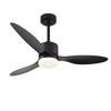Pure Copper Motor Ceiling Fan Light, 85-265V Wide Voltage Compatibility