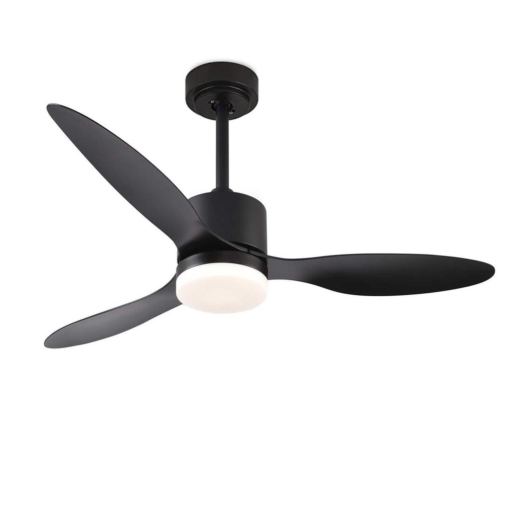 Pure Copper Motor Ceiling Fan Light, 85-265V Wide Voltage Compatibility