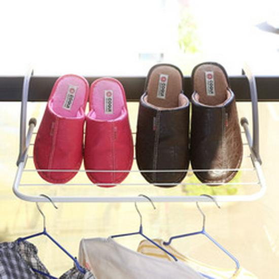 Retractable Multifunctional Windowsill & Radiator Drying Rack for Clothes and Shoes