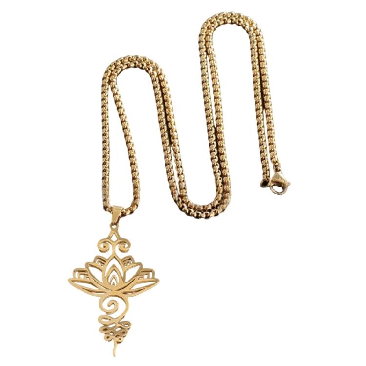 Graceful Flower Pattern Necklace Fashion Matching Earrings Unique Jewelry Stylish Women Necklace for Various Occasions