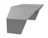 STAINLESS STEEL protective cover for doorbell intercom 14 x 7