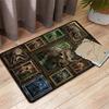Triceratops Collection Pattern Rug Floor Mat for Living Room or Bedroom Soft and Comfortable Carpet a Gift for Birthday and Holiday.