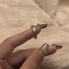Bowknot Rings Adjustable Opening Rings For Women Girls Finger Circles Index Finger Jewelry Accessories Couple Ring