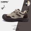 Global platform two cotton shoes ZHQ-ZL8951-1 winter velvet hiking shoes men's winter warm casual cotton shoes men