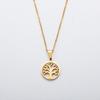Neutral Style Pendant, New Tree of Life Necklace, Fashionable Hollow Jewelry