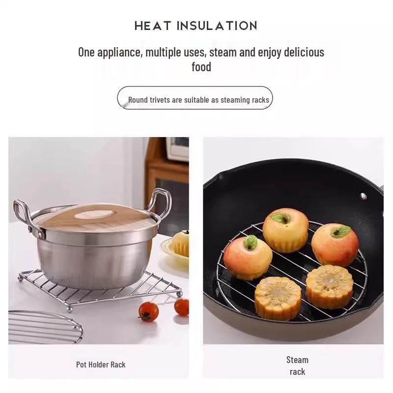 Cast Iron Heat-Resistant Kitchen Placemat for Pots and Dishes