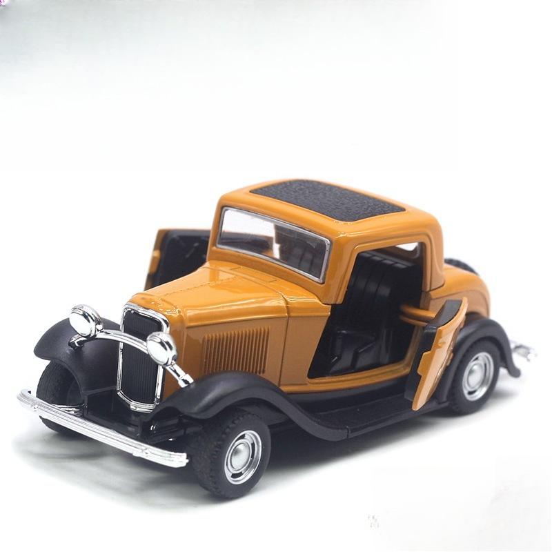 1:32 Simulation Retro Classic Car Classical Model Toy, Hot Sale Cross-border Amazon Hot Sale