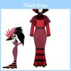 Hazbin Hotel Rosie Cosplay Kostüm Zeichentrickfigur Halloween Party Rollenspiel