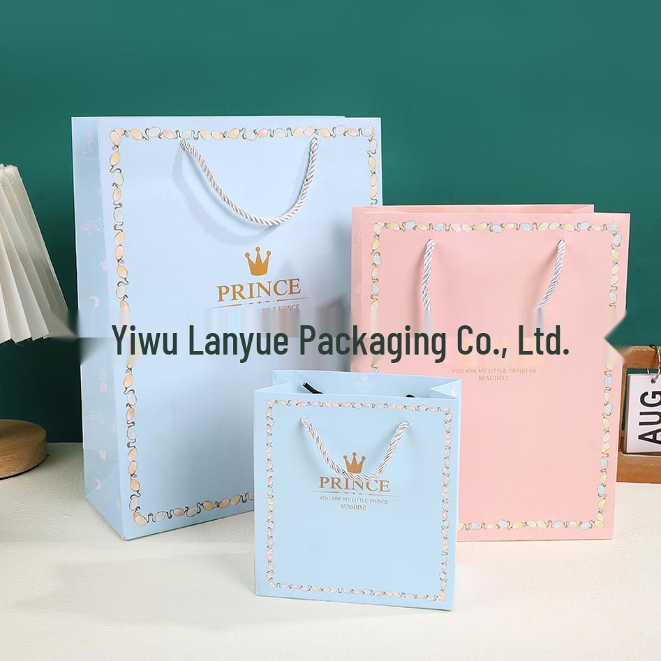 High-End Cross-Border Crown Jewelry Kids' Birthday Gift Bag