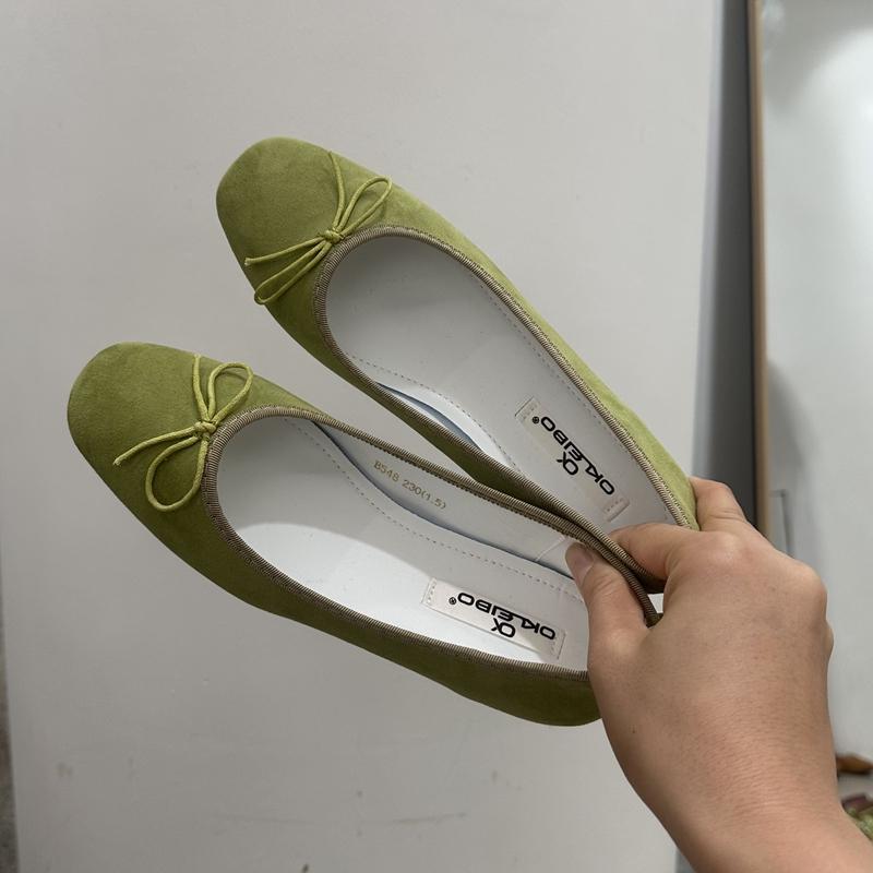 Fashion SUOJIALUN 2025 Spring New Brand Women Flat Shoes Fashion Candy Color Ladies Elegant Boat Shoes Soft Flat Heel Slip On Ballerinas