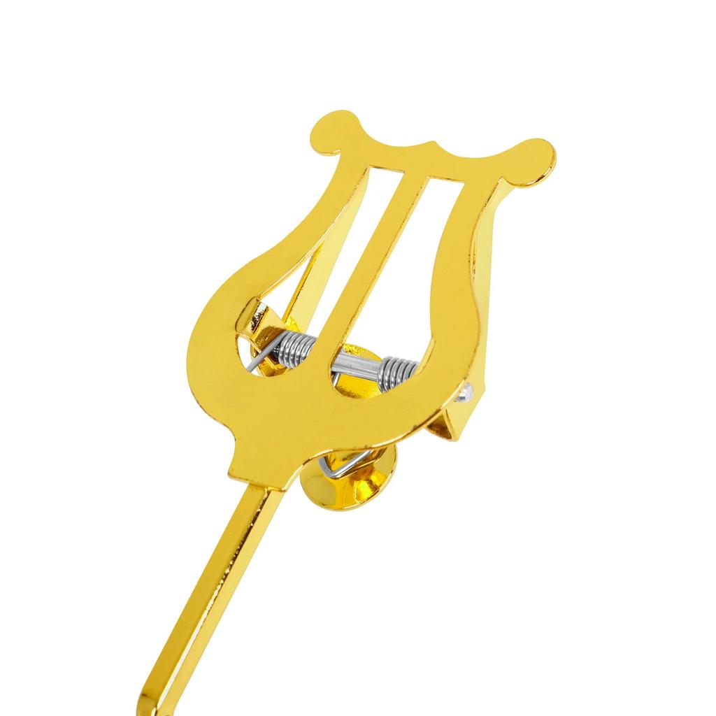 French Horn Music Stand Portable Metal Music Stand Lightweight French Horn Sheet Music Holder Brass Instrument Accessories
