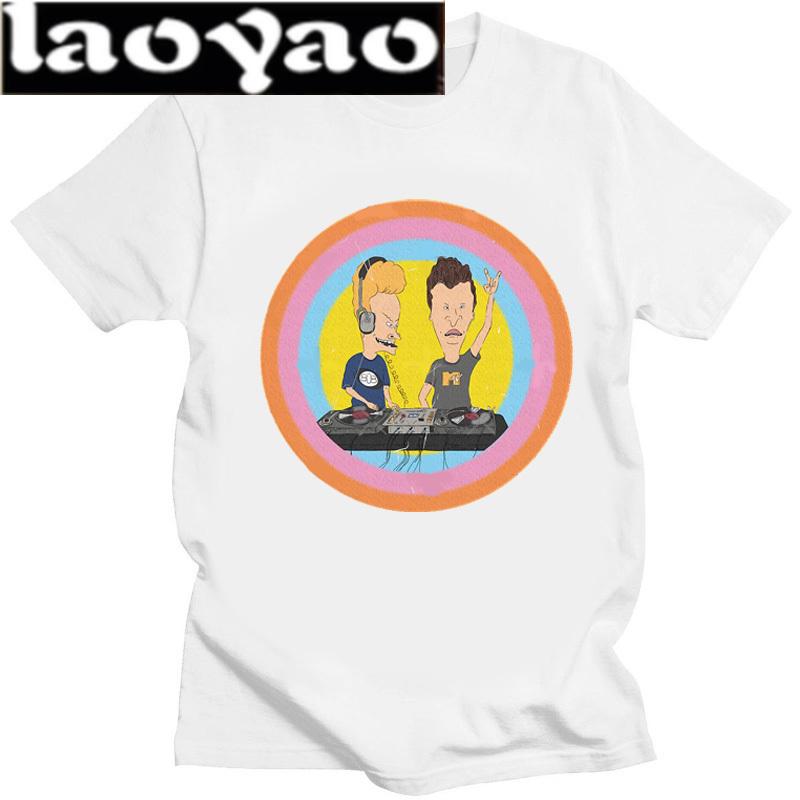 

Beavis and Butthead BB Newest TShirt for Unisex Around The Christmas Tree Round Collar Basic Distinctive Birthday Gift Tops S