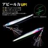 Goture Metal Available in 5 Luminous Jigging Rapid Realistic 3D Center Fishing Hard Long Sea Boat Fishing Red Sea Sea Deep Sea Suitable for All