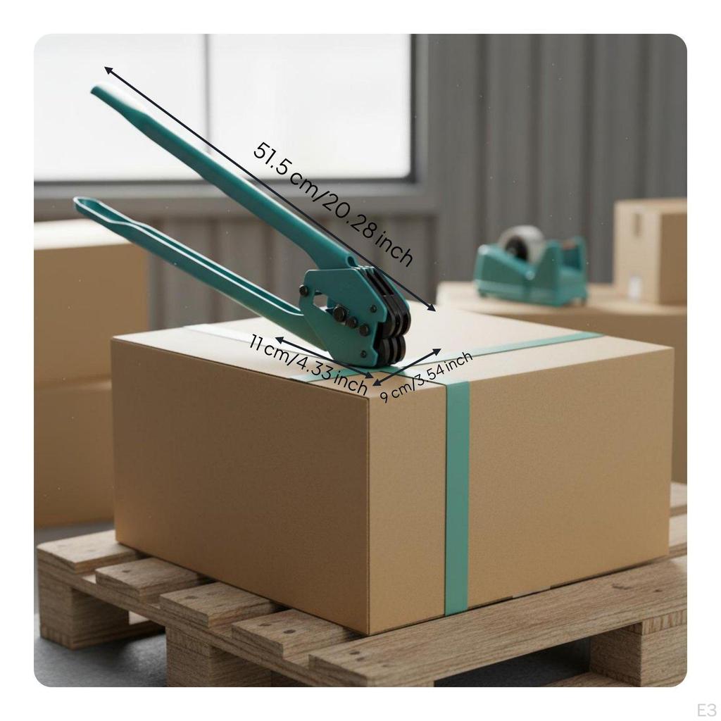 Manual Strapping Tensioner Labor-Saving Design Poly Tool Easy To Use