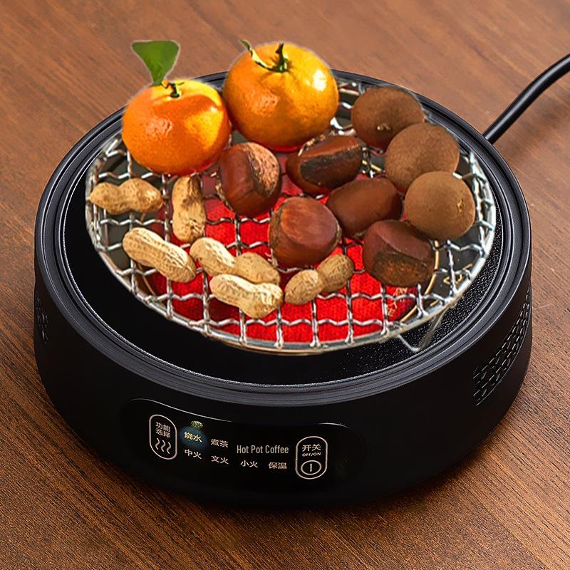 Smart Electric Glass Tea Cooker: Compact Ceramic Stove & Health-Preserving Hot Plate Kettle Gift