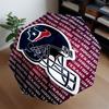 basketball Texans Logo Umbrella 8-Frame for Travel, Camping, Casual Lightweight Portable Umbrella, Essential for Every Family Holidays Gift