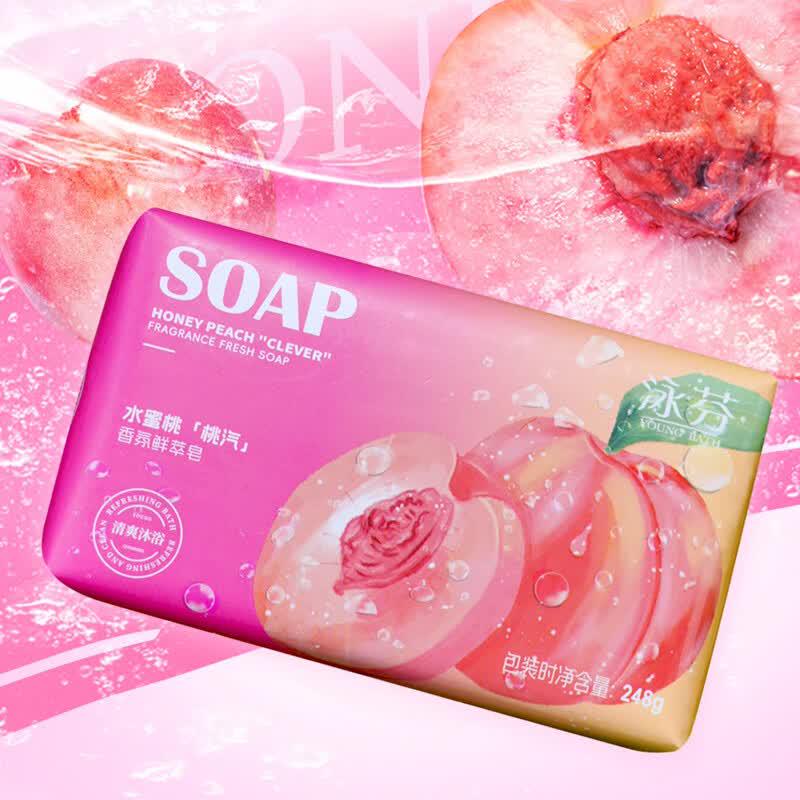 YOUNG Peach Soda Scented Soap