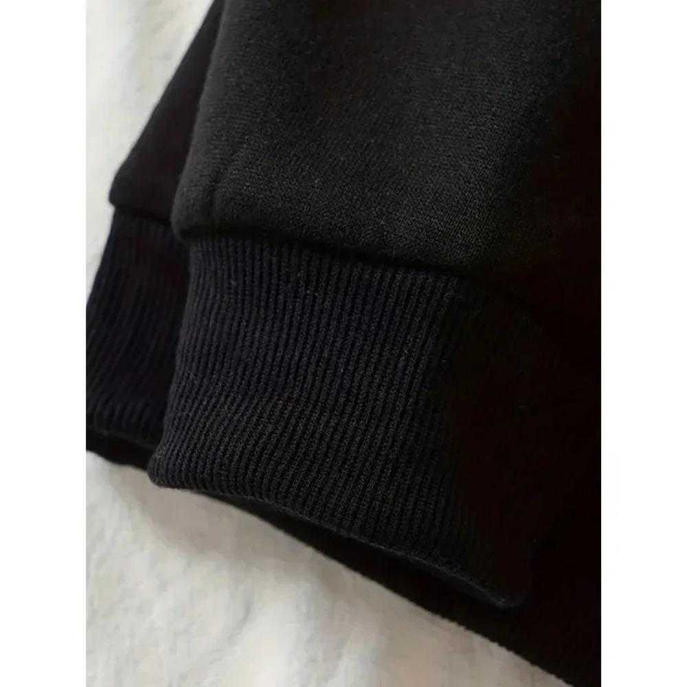 Otoño e Invierno Nuevo Moda Masculina Tendencia Casual Sudadera con Cremallera Chaqueta Estampado Y2K Casual Retro Calle Estilo Top