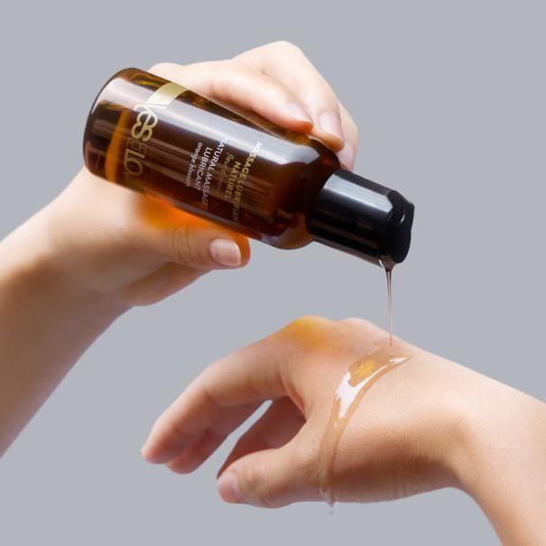 Massage lubrifiant naturel fleur d'oranger YESforLOV