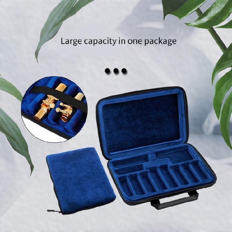 Saxophone Mouthpieces Case Storage Box Multi Space Woodwind Mouthpiece Handbag