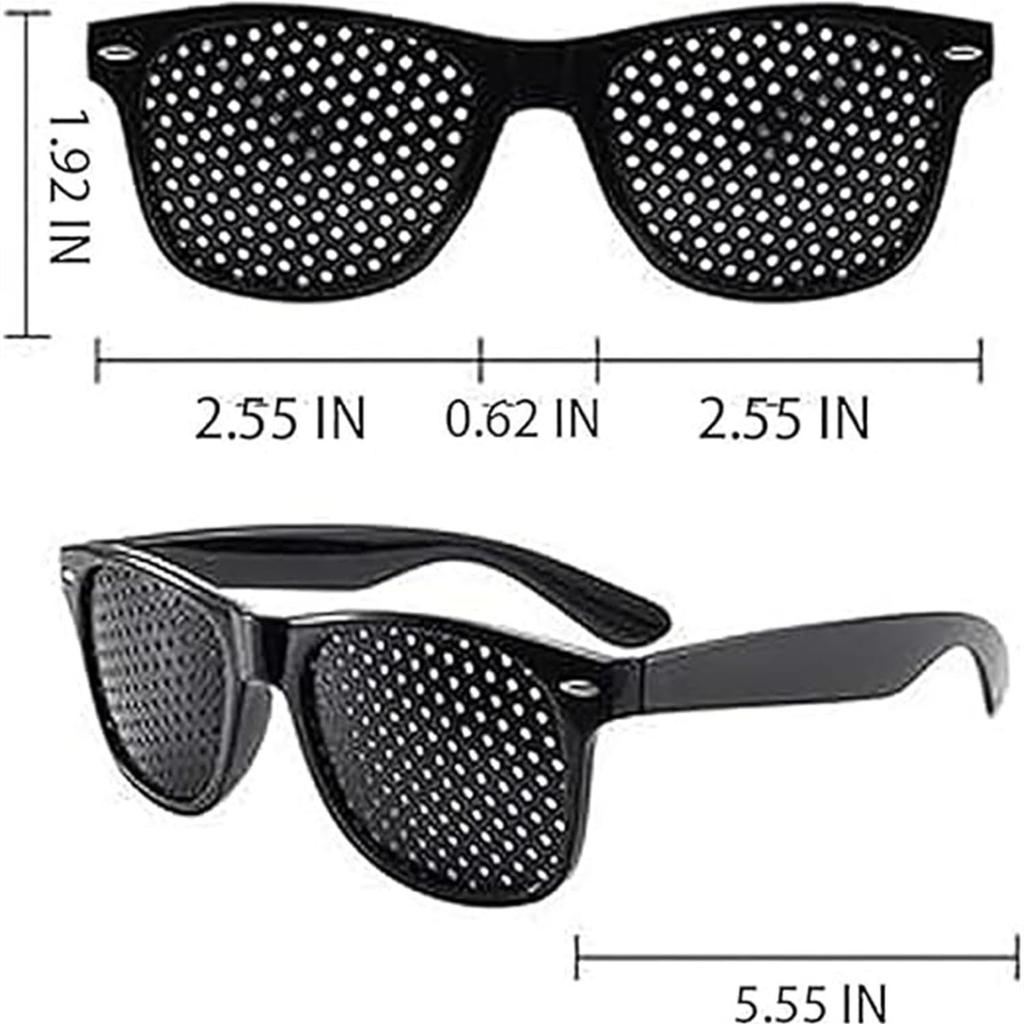 Anti-fatigue Synshelseforbedrer Smale nålehullsbriller