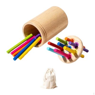 Farbabgleich Feinmotorik Spielzeug, Montessori Kleinkinder Pädagogisches Sortieren Sensorisch