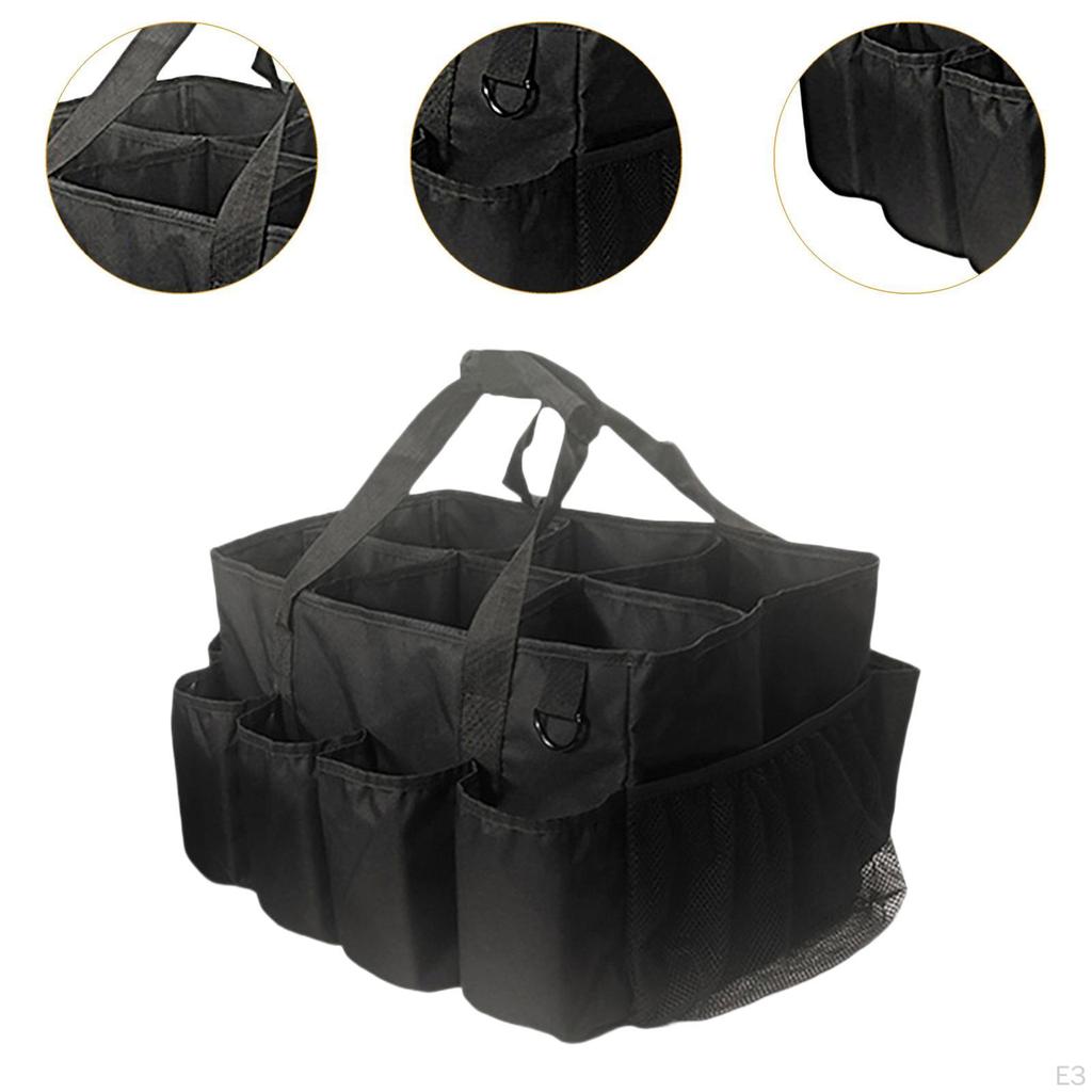 Cleaning Supplies Tote Multifunctional Tool Bag Supply Organizer for Carpenter