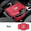 Leather Car Armrest Box Pad Car Center Console Arm F Rest Protector Cover with Storage Pocket for Renault Sport Duster Megane 2 3