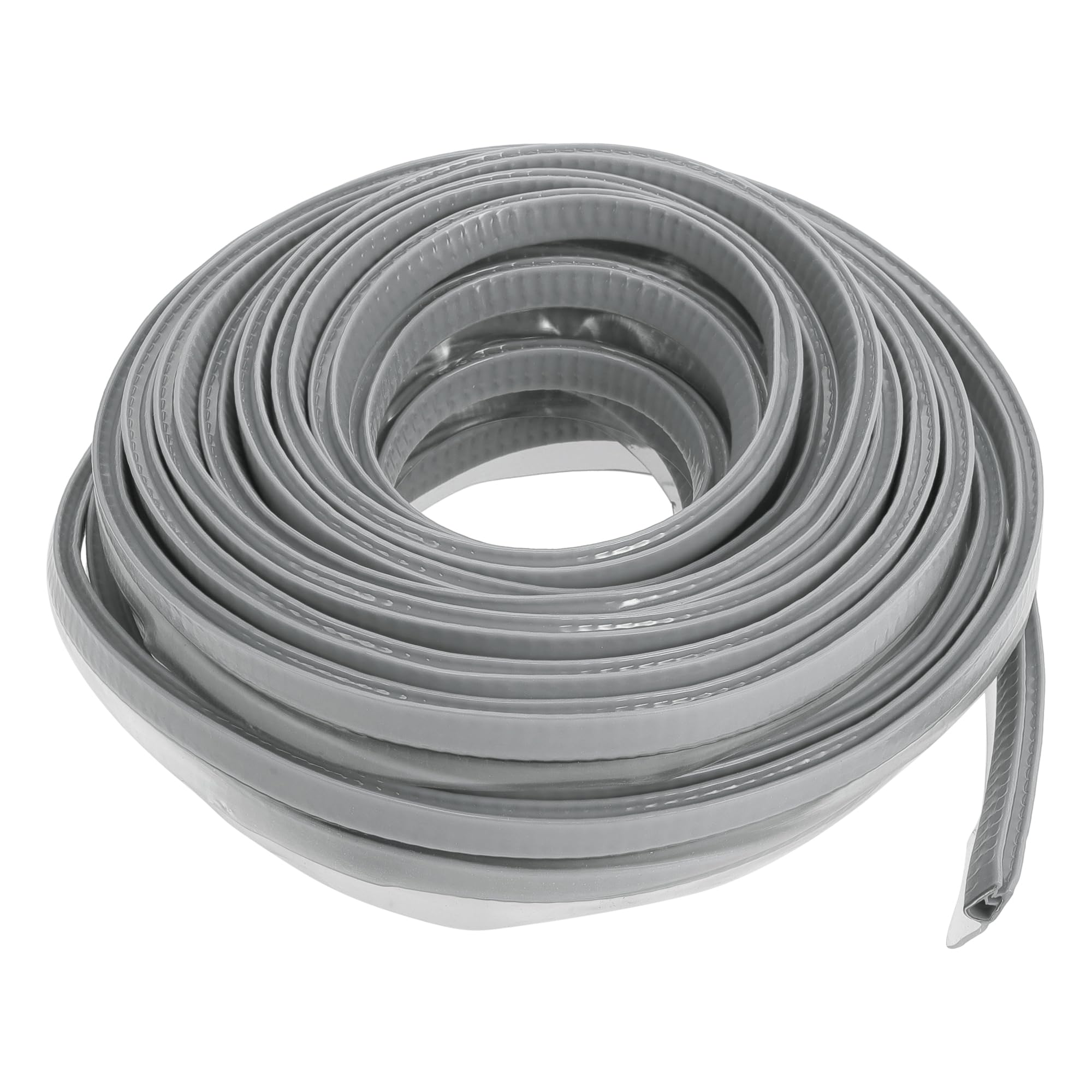 

Motoforti Universal Car Door Edge Guards, U-Shaped Molding, Anti-Scratch Door Edge Protector, Anti-Collision Rubber, Gray, 10m