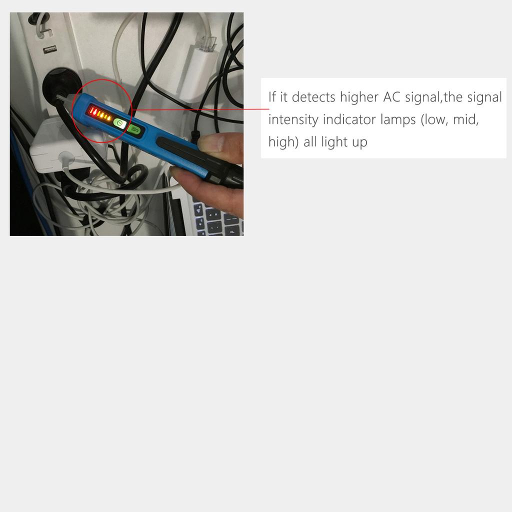 Smart Non-contact voltage detector BSIDE AVD05 pen test pencil Alarm meter Socket voltage check Pen Sensor Tester