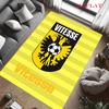 SBV Vitesse Dywanik do salonu, sypialni, domu, dekoracja sofy, antypoślizgowa mata podłogowa dla dzieci do zabawy