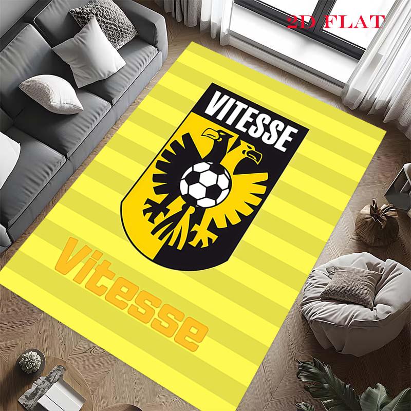 SBV Vitesse Dywanik do salonu, sypialni, domu, dekoracja sofy, antypoślizgowa mata podłogowa dla dzieci do zabawy