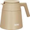 Thermos Vacuum Insulated Coffee Server 720ml Cafe Latte All Parts Dishwasher Safe Compatible Dripper Bottle Structure Heat Retention Cold TTF-720 CL