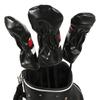 Golfschlägerhauben für Driver & Fairwayhölzer-& Hybridleder-Golfschlägerhauben-Set