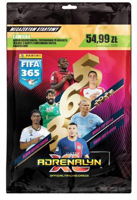 Fußballkarten FIFA Panini 365 2024 Adrenalyn Mega Starter-Set XXL