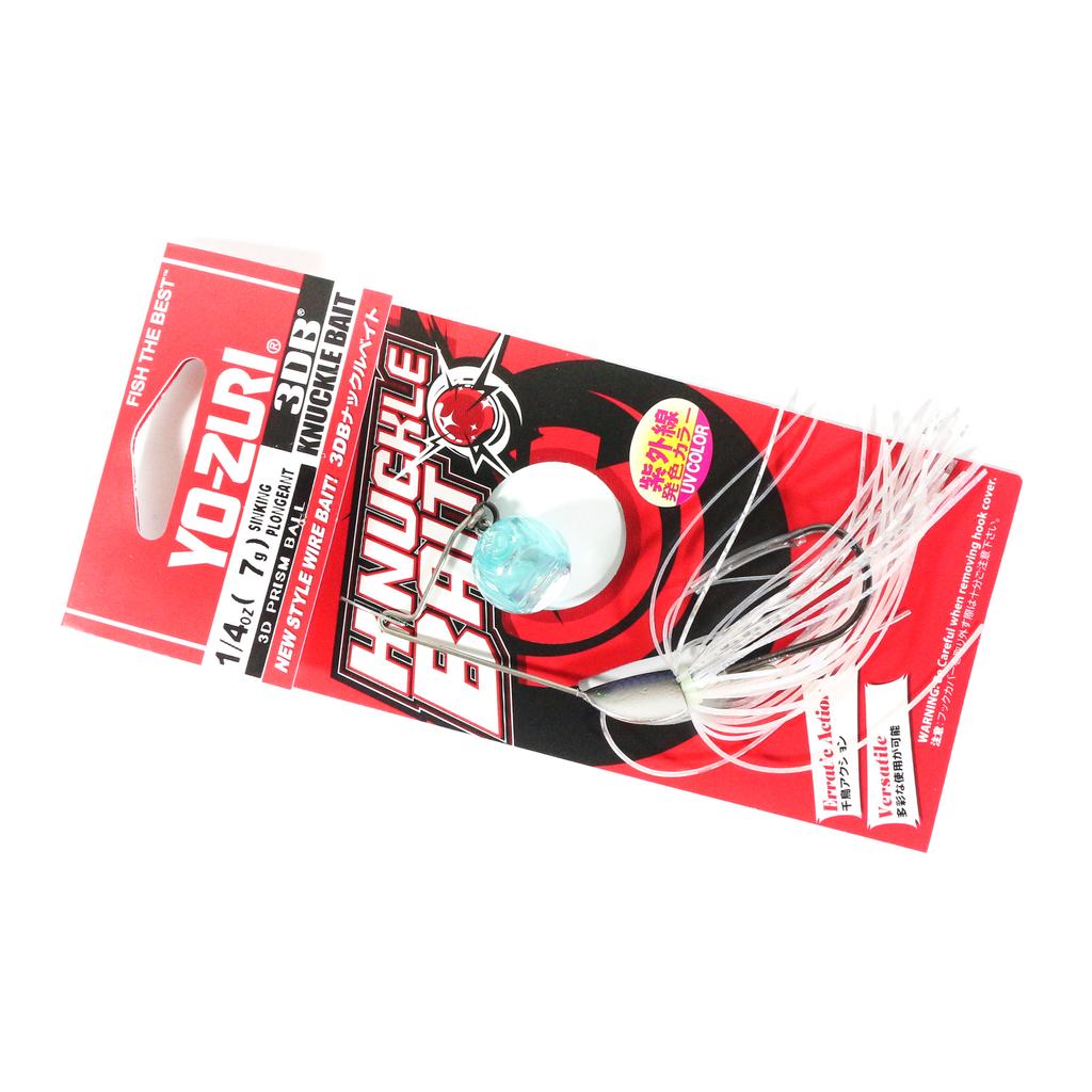 Yo Zuri Duel 3DB Knuckle Spinnerbait 1/4 oz Sinking Lure R1327-SH (2459)