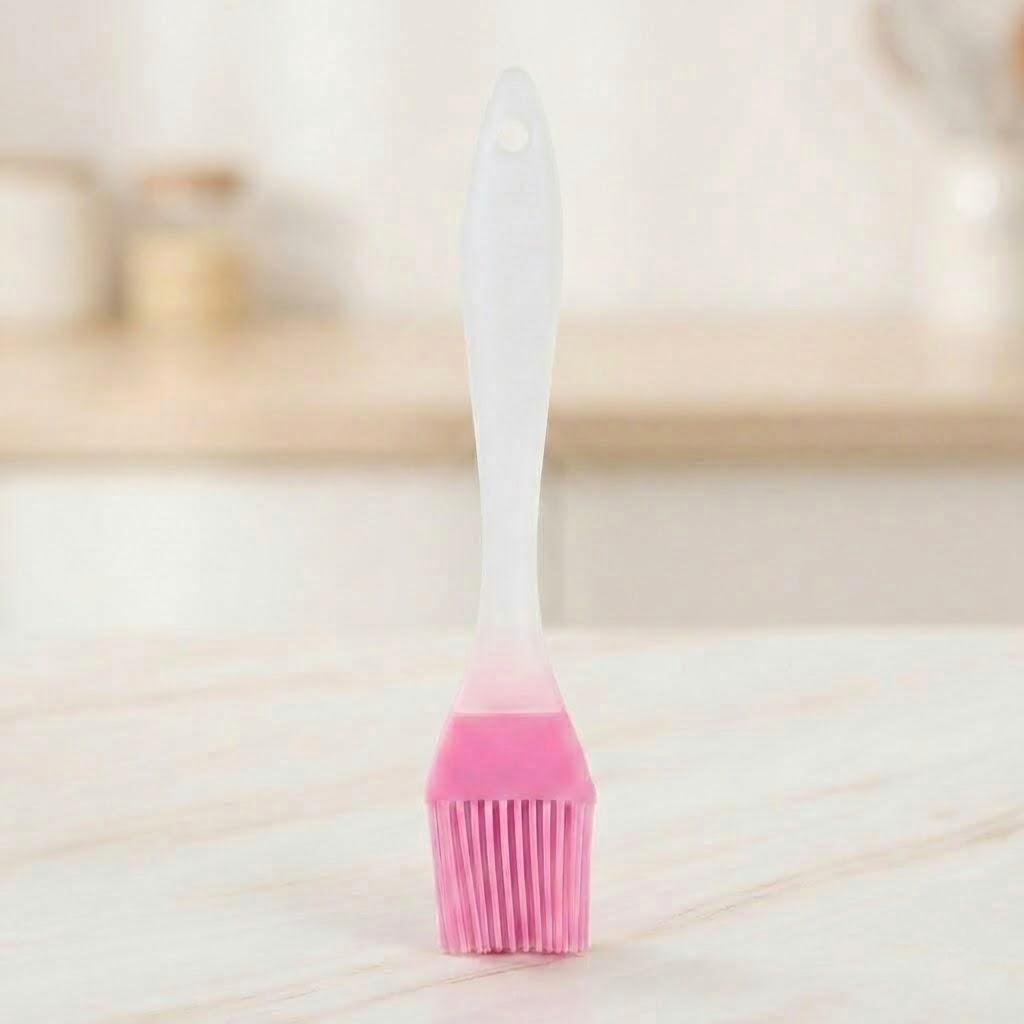 

Silicone Basting Brush for Cooking Baking Barbecue 1PC BBQ Tools Cake Bread Grill Accessories рожевий