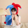 Personality Accessory Hat Artistic Youth Hats Simple Street Hat Plush  Clowns Hats for Halloween Costume