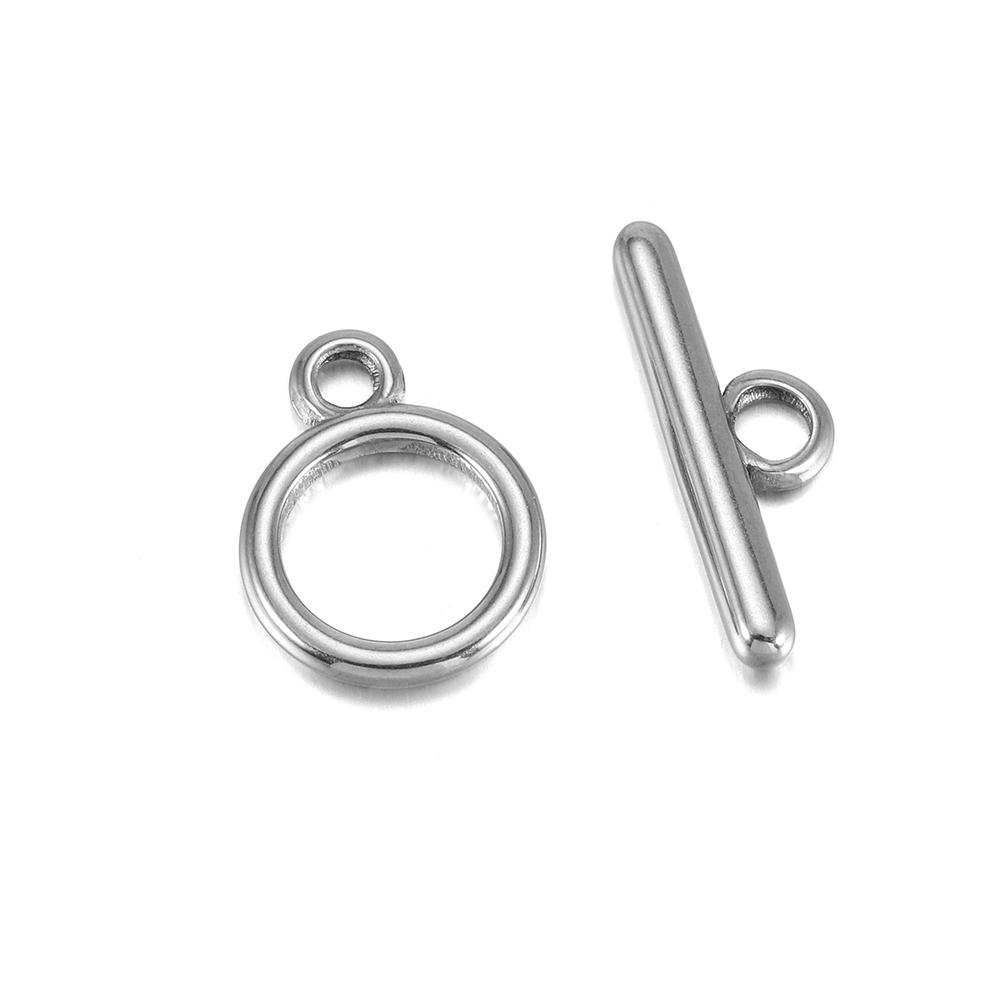 3set/lot 16 Style Stainless Steel OT Clasps Connectors for DIY Bracelet Necklace Jewelry Findings Making Supplies Accessories