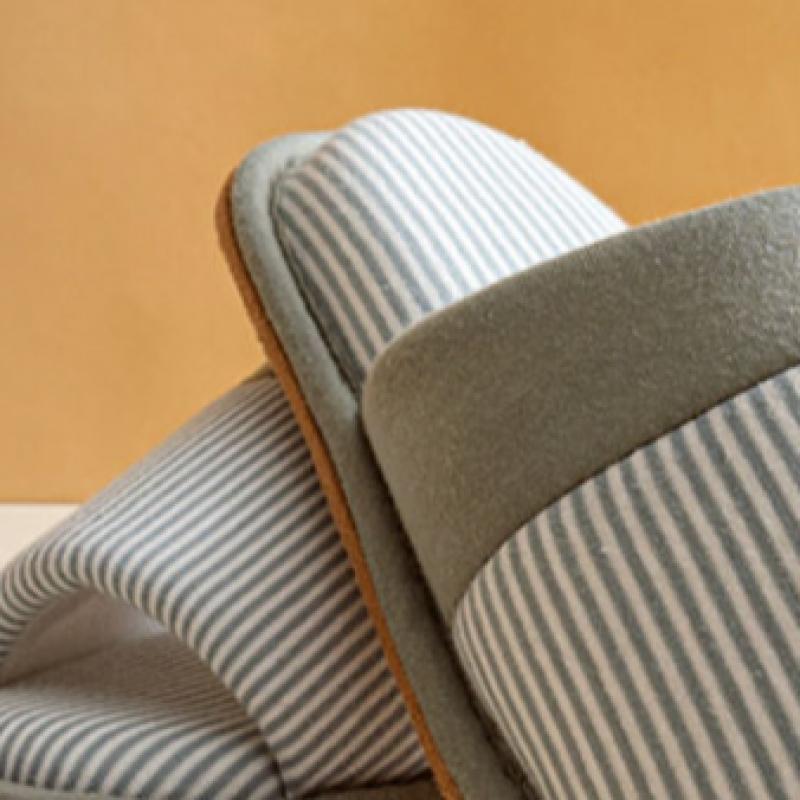 Daiso Stripe Color Cushion Living Room Shoes 240 260 Mm Mint