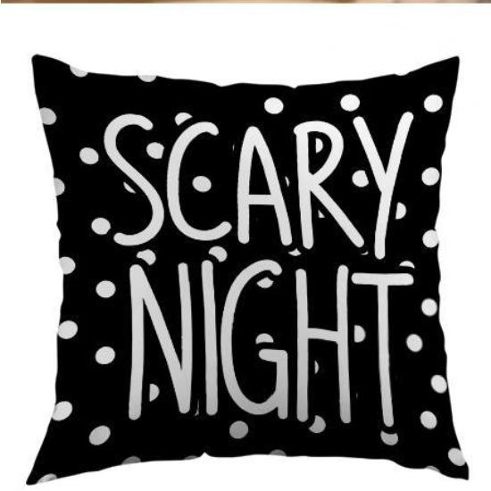 Halloween Polyester Printed Pillow Case Printed Home Living Room Sofa Bedroom Decorative Pillow Case