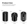 4Pcs Car Wheel Tire Valve Cap Dustproof Cover Hubcap For Mercedes Benz AMG GLC GLE CLA GLB GLK GLS W204 W205 W206 W211 W212 W213 RSTUV1