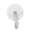 Compact Sticky Plastic Hook Rounded Design Bathroom Kitchen Storage Decoration