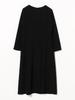 Beams Triacetate Front Tuck Black 36 Demi-Luxe Dress Women's